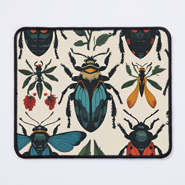Item preview, Cottage Core Insect Pattern designed and sold by PatronesKawai.
