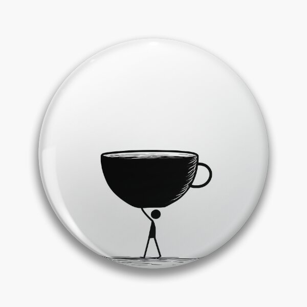 Item preview, Black as my soul – coffee first! designed and sold by Das Leben - Eine Hassliebe.
