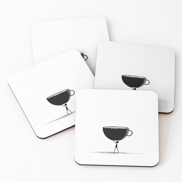 Item preview, Black as my soul – coffee first! designed and sold by Das Leben - Eine Hassliebe.
