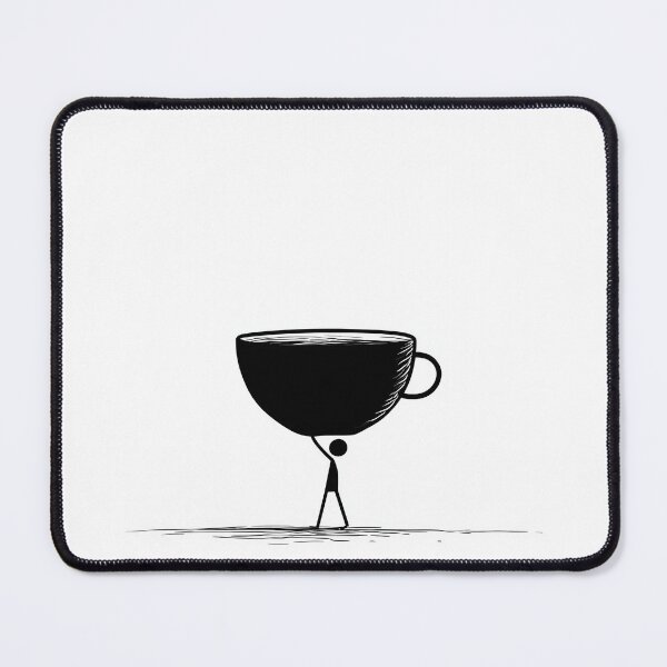 Item preview, Black as my soul – coffee first! designed and sold by Das Leben - Eine Hassliebe.