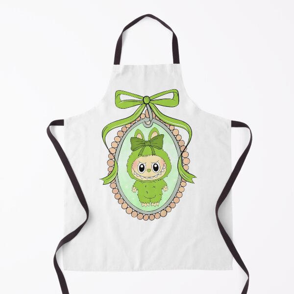 Item preview, Green Fluffy Bunny Doll in Bow Frame designed and sold by HasHs.