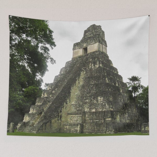 Item preview, A Mayan Pyramid in Tikal, Guatemala designed and sold by heatherfriedman.