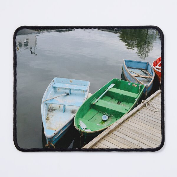 Item preview, Docked Row Boats designed and sold by Willow Sage.