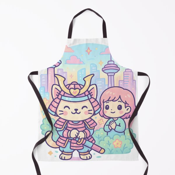 Item preview, Kawaii Samurai Cats: Guardians Of Harmony designed and sold by shockSpot.