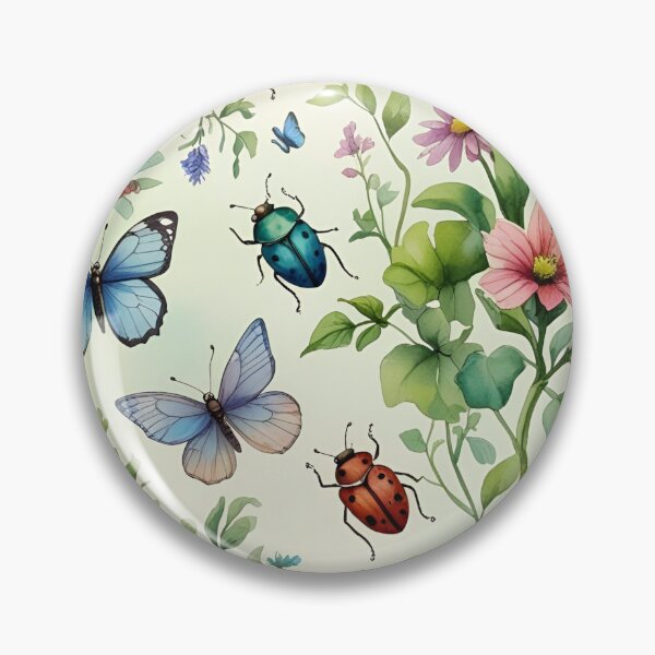 Item preview, Cottage Core Insect Pattern designed and sold by PatronesKawai.