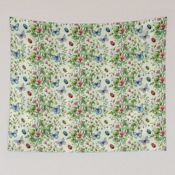 Item preview, Cottage Core Insect Pattern designed and sold by PatronesKawai.
