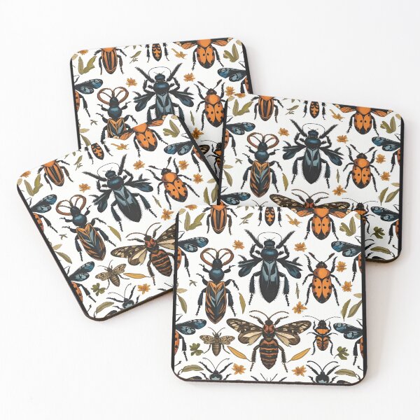 Item preview, Cottage Core Insect Pattern designed and sold by PatronesKawai.