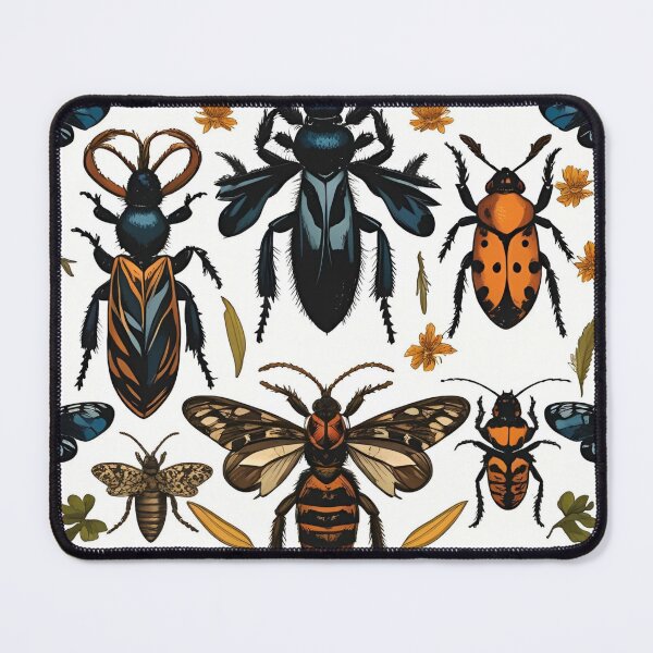 Item preview, Cottage Core Insect Pattern designed and sold by PatronesKawai.