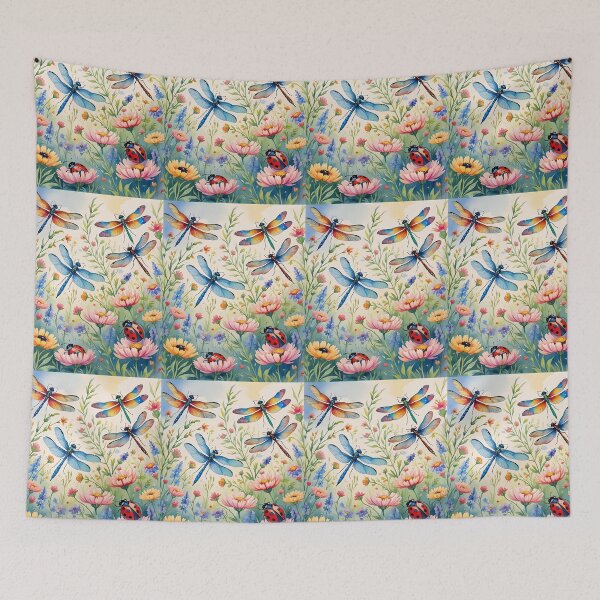 Item preview, Cottage Core Insect Pattern designed and sold by PatronesKawai.