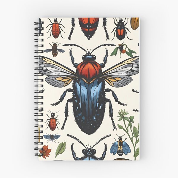 Item preview, Cottage Core Insect Pattern designed and sold by PatronesKawai.
