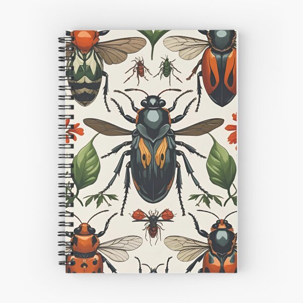 Item preview, Cottage Core Insect Pattern designed and sold by PatronesKawai.