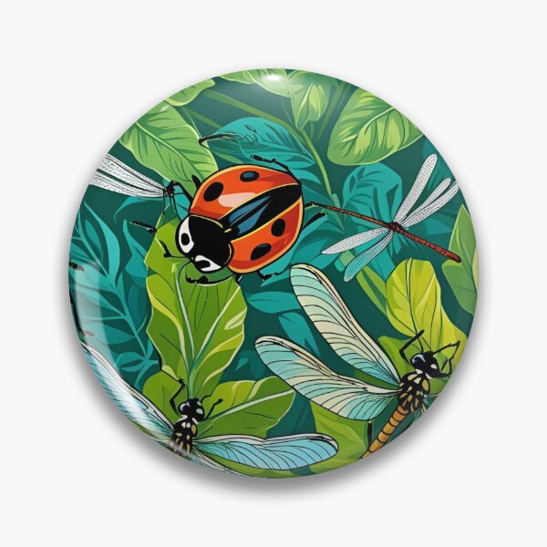 Item preview, Cottage Core Insect Pattern designed and sold by PatronesKawai.