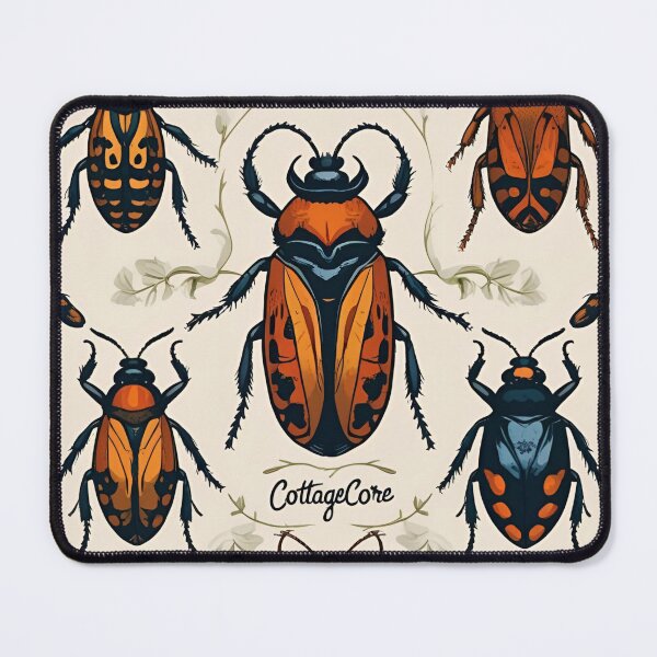 Item preview, Cottage Core Insect Pattern designed and sold by PatronesKawai.