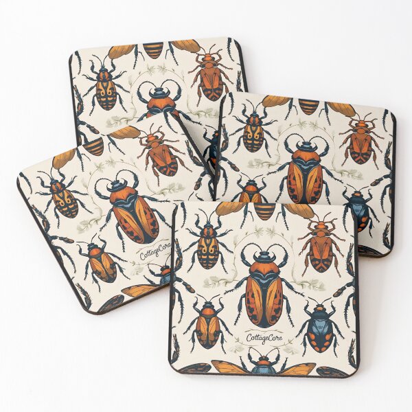 Item preview, Cottage Core Insect Pattern designed and sold by PatronesKawai.
