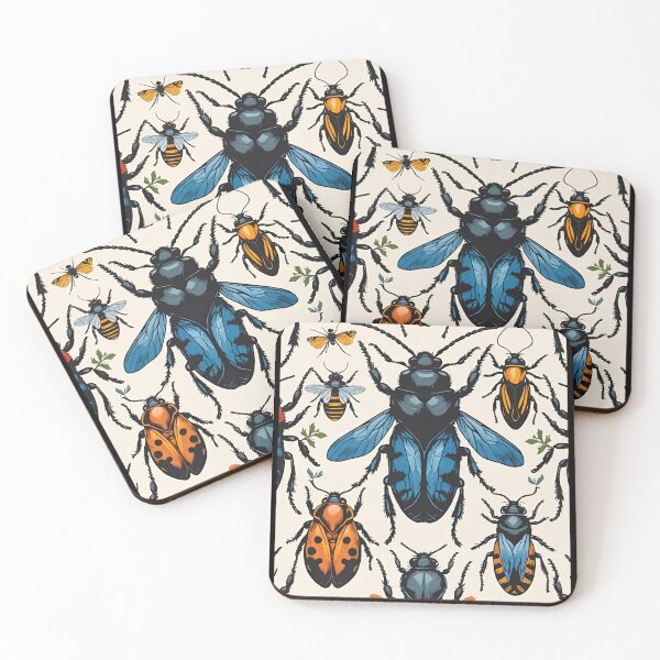 Item preview, Cottage Core Insect Pattern designed and sold by PatronesKawai.