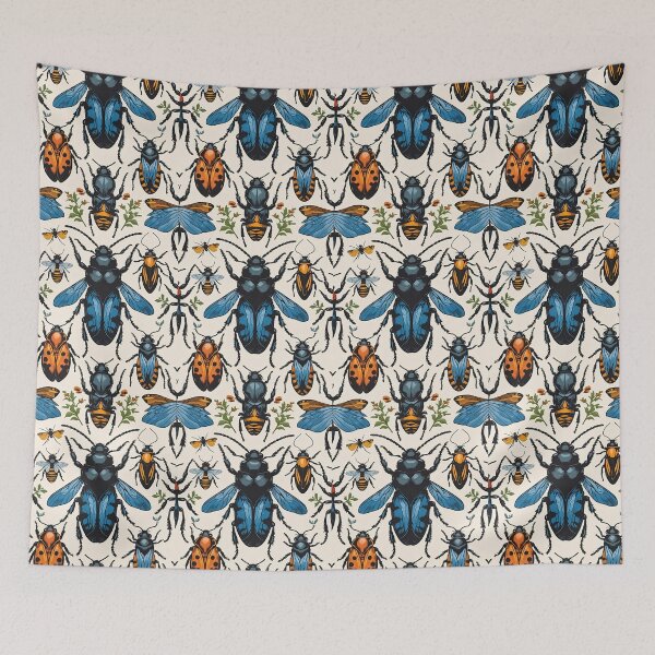 Item preview, Cottage Core Insect Pattern designed and sold by PatronesKawai.