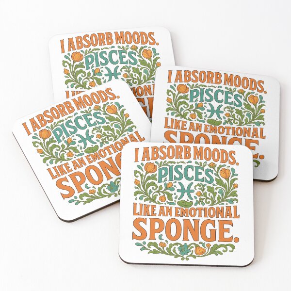 Item preview, Pisces "I Absorb Moods. Like An Emotional Sponge." Art Nouveau T-Shirt | Funny Sensitive Zodiac Tee designed and sold by MySpiritTravels.