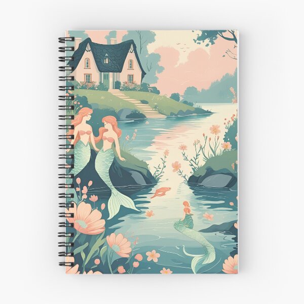 Item preview, Cottage Core Mermaid Pattern designed and sold by PatronesKawai.