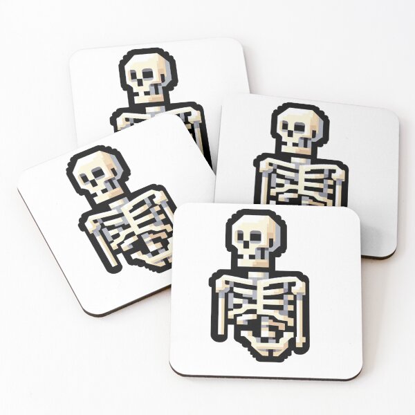 Item preview, Pixel Skeleton designed and sold by WhatevrWrksMrch.