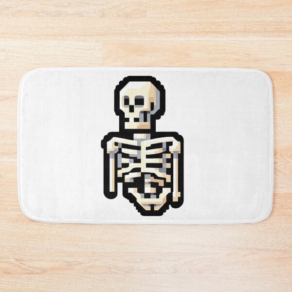 Item preview, Pixel Skeleton designed and sold by WhatevrWrksMrch.