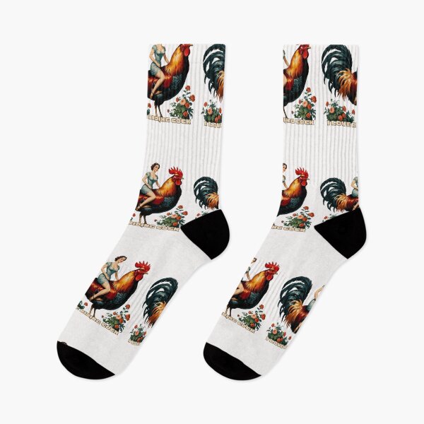 Item preview, I love riding a big rooster! designed and sold by NicMacTees.