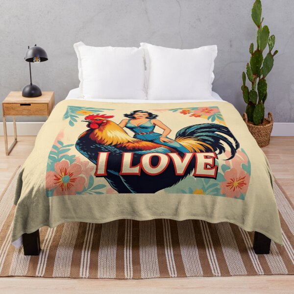 Item preview,  I love riding a big rooster! designed and sold by NicMacTees.