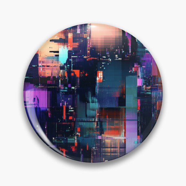 Item preview, Glitch Art Digital Chromatic Distortion designed and sold by MidArtForge.