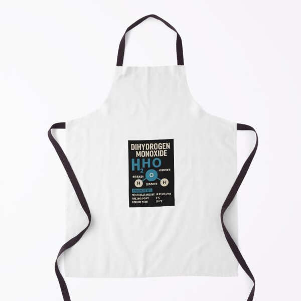 Item preview, Dihydrogen Monoxide Properties Chart – Vintage Science Parody Design designed and sold by Willebees.
