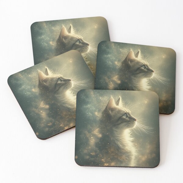 Item preview, Dreamy Cat #1 designed and sold by Freewebnuaiart.