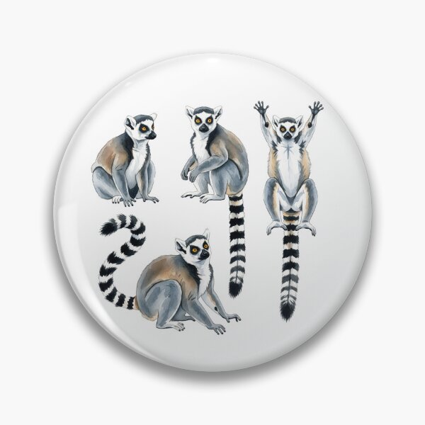 Item preview, Ringtail Lemur (Lemur catta)  designed and sold by 4rtistcDrift.