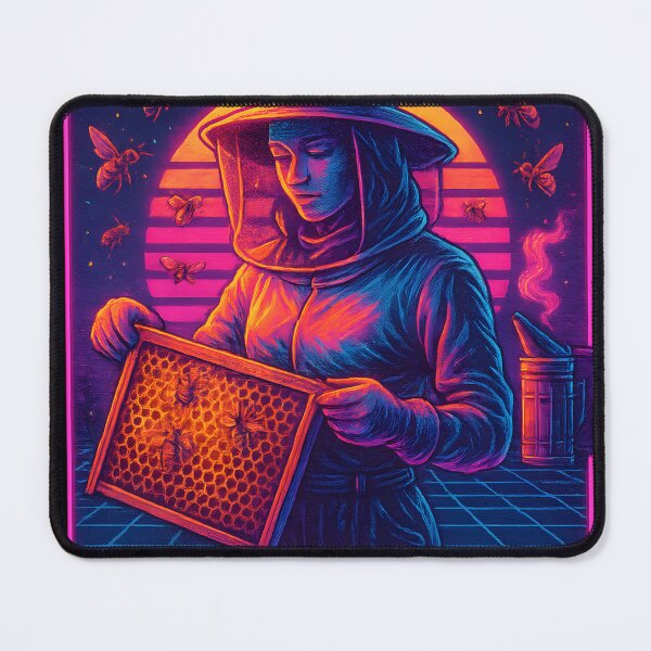 Item preview, Queen Bee Society Retro Neon Vibes designed and sold by shockSpot.