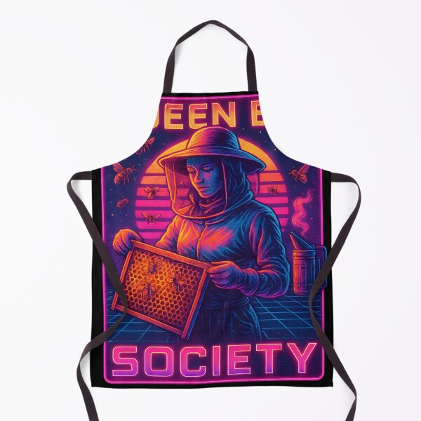 Item preview, Queen Bee Society Retro Neon Vibes designed and sold by shockSpot.