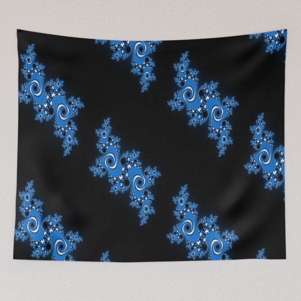 Item preview, Mandelbrot Fractal Blue designed and sold by Myriala.