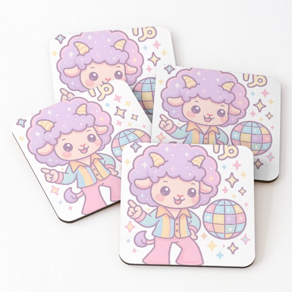 Item preview, Kawaii Capricorn Disco Vibes designed and sold by shockSpot.
