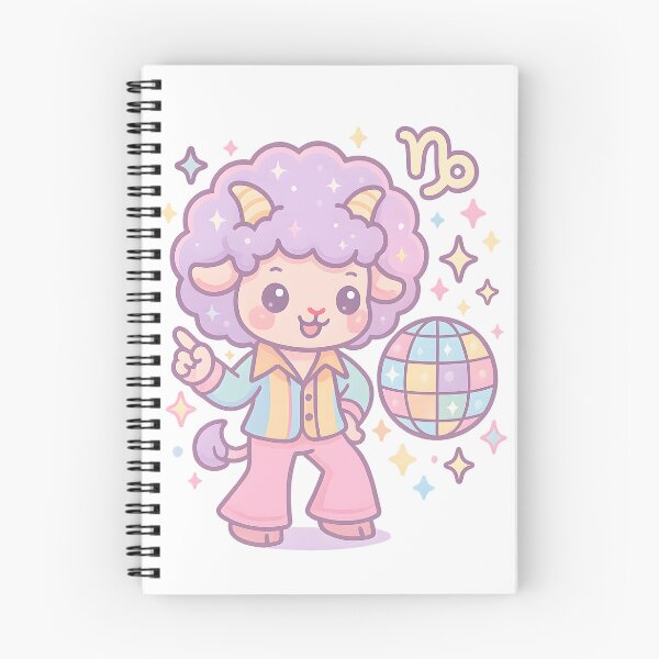 Item preview, Kawaii Capricorn Disco Vibes designed and sold by shockSpot.