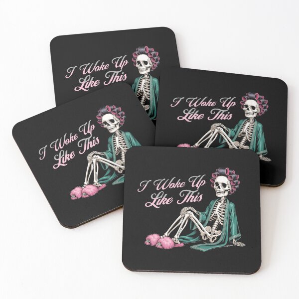 Item preview, Glam Skeleton I Woke Up Like This designed and sold by Bliss Find And Design.