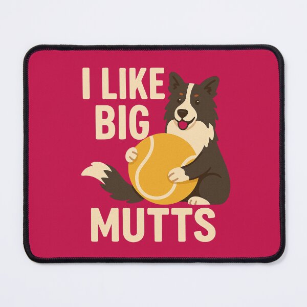 Item preview, I like Bid Mutts - Funny Border Collie Dog Pun designed and sold by Nature's Palette.