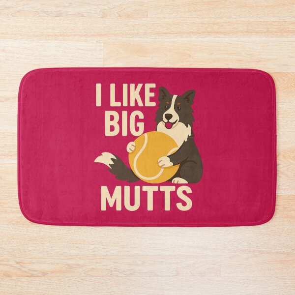 Item preview, I like Bid Mutts - Funny Border Collie Dog Pun  designed and sold by Nature's Palette.
