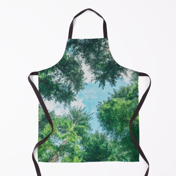 Item preview, Evergreen Forest Canopy – Misty Mountain Trees & Sky View designed and sold by artcascadia.
