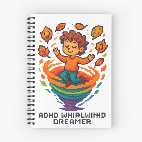 Item preview, Whimsical Dreamer In A Colorful Whirlwind designed and sold by shockSpot.