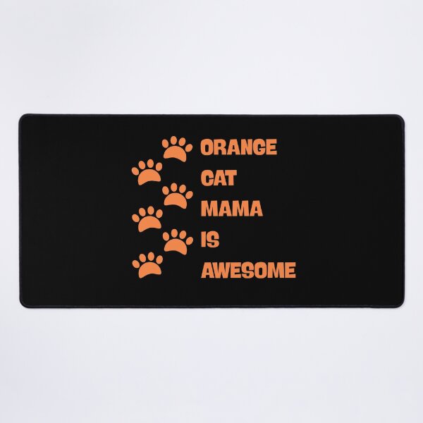 Item preview, Orange Cat Mama is Awesome designed and sold by Lazy days, starry nights.