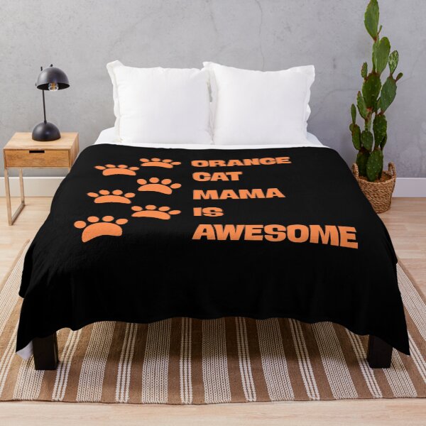 Item preview, Orange Cat Mama is Awesome designed and sold by Lazy days, starry nights.