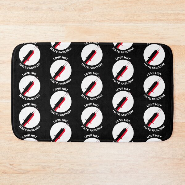 Item preview, LOVE HRT / HATE FASCISM designed and sold by birdgoatman.