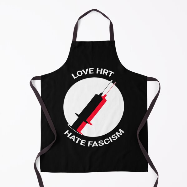 Item preview, LOVE HRT / HATE FASCISM designed and sold by birdgoatman.