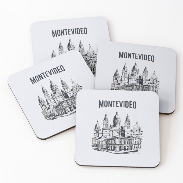 Item preview, A Vintage Travel Illustration of Montevideo - Uruguay designed and sold by GoodOldVintage.