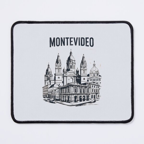 Item preview, A Vintage Travel Illustration of Montevideo - Uruguay designed and sold by GoodOldVintage.