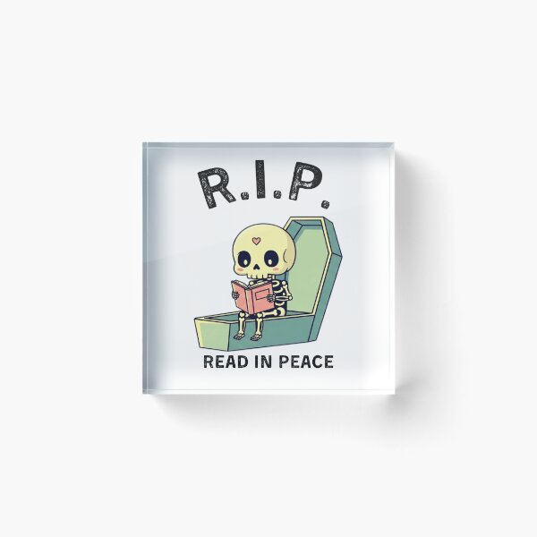 Item preview, RIP Read in Peace Books designed and sold by MotivaChic.