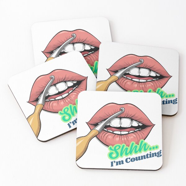 Item preview, Shh I’m Counting -Lips designed and sold by Justov.