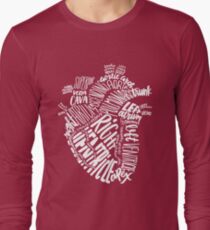 Handwritten Heart Long Sleeve T-Shirt