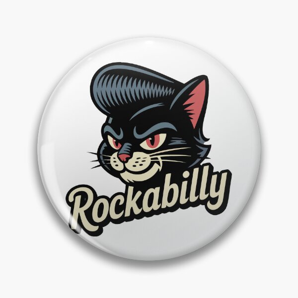 Item preview, Rockabilly cat – claws sharp, style even sharper! designed and sold by Hans-Design.